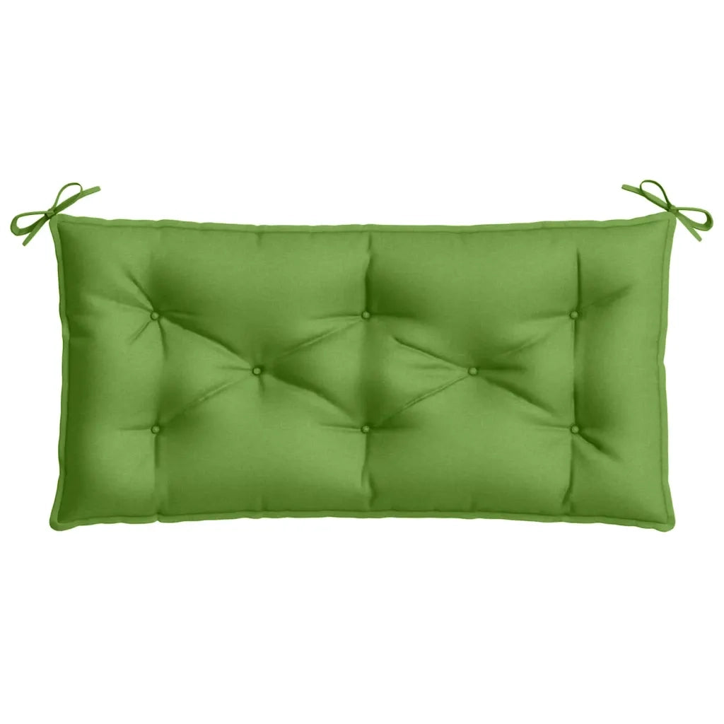 Cuscino Panca Giardino Verde MÃ©lange 100x50x7 cm Tessuto