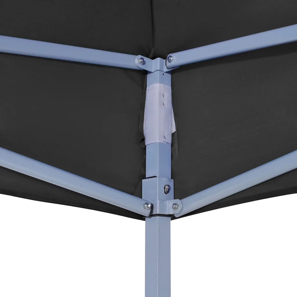Tetto per Tendone per Feste 2x2 m Nero 270 g/m2 CFW8865580