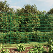 Recinzione Metallica con Picchetti Ancoraggio Verde 1,4x25 m 154123