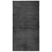 Tappeto del soggiorno | Tappeto IZA a Pelo Corto Aspetto Scandinavo antracite 80x150 cm