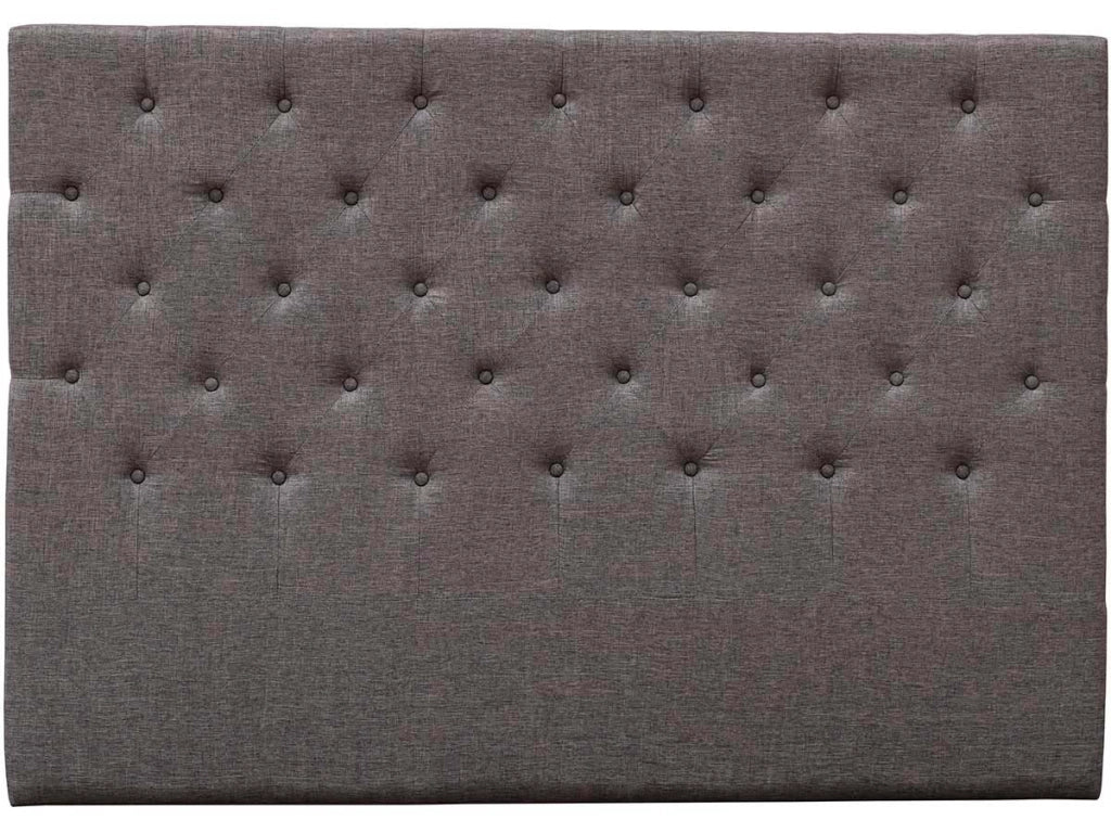 Testiera del letto imbottita " DÉCO"  - 169 cm - Talpa  -  in tessuto