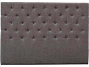 Testiera del letto imbottita " DÉCO"  - 169 cm - Talpa  -  in tessuto
