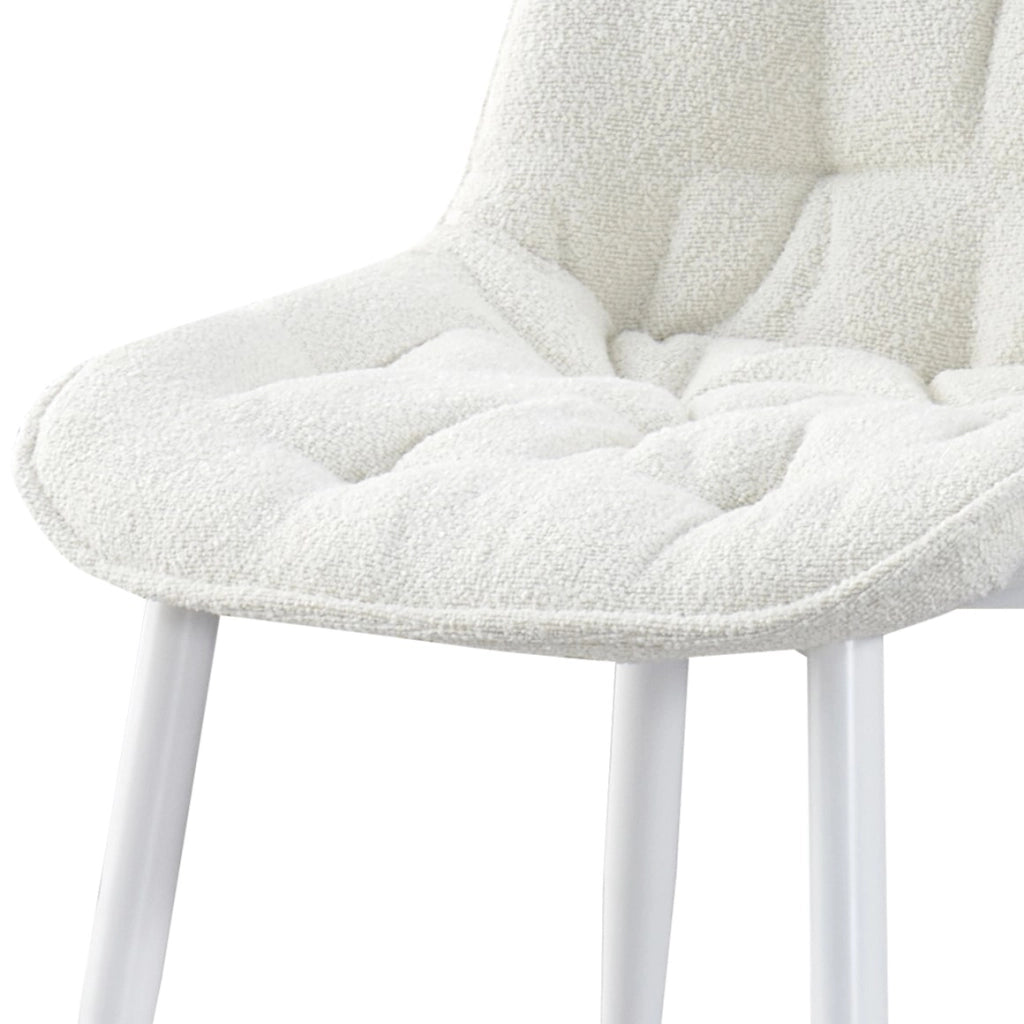 Sedia LEON bianco avorio