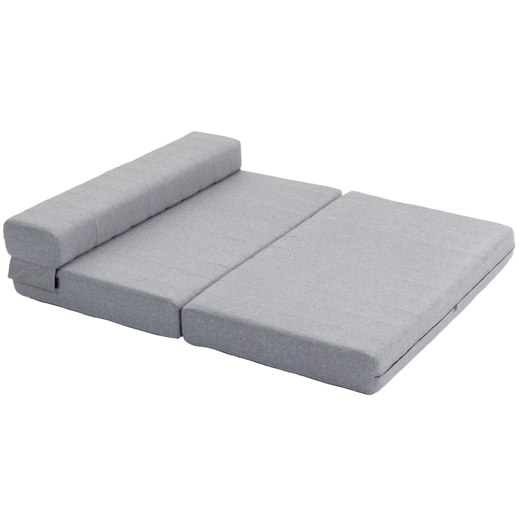 Letto pieghevole con seduta ¨C Zephmum ¨C Grigio 138x80x50 cm