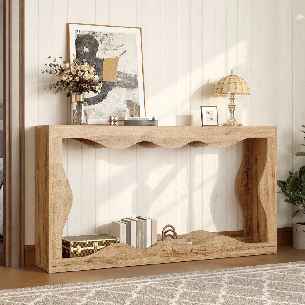 Consolle con Ripiani ¨C Xylo ¨C Legno, Soggiorno, Ingresso