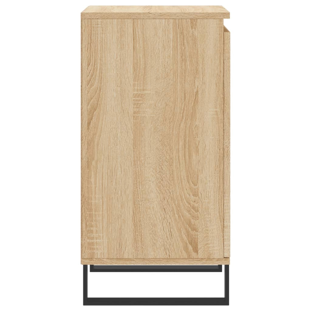 Buffet credenza cassettiera armadio mobile contenitore organizer cucina soggiorno Sonoma 40 x 35 x 70 cm legno ingegnerizzato grigio 02_0031562
