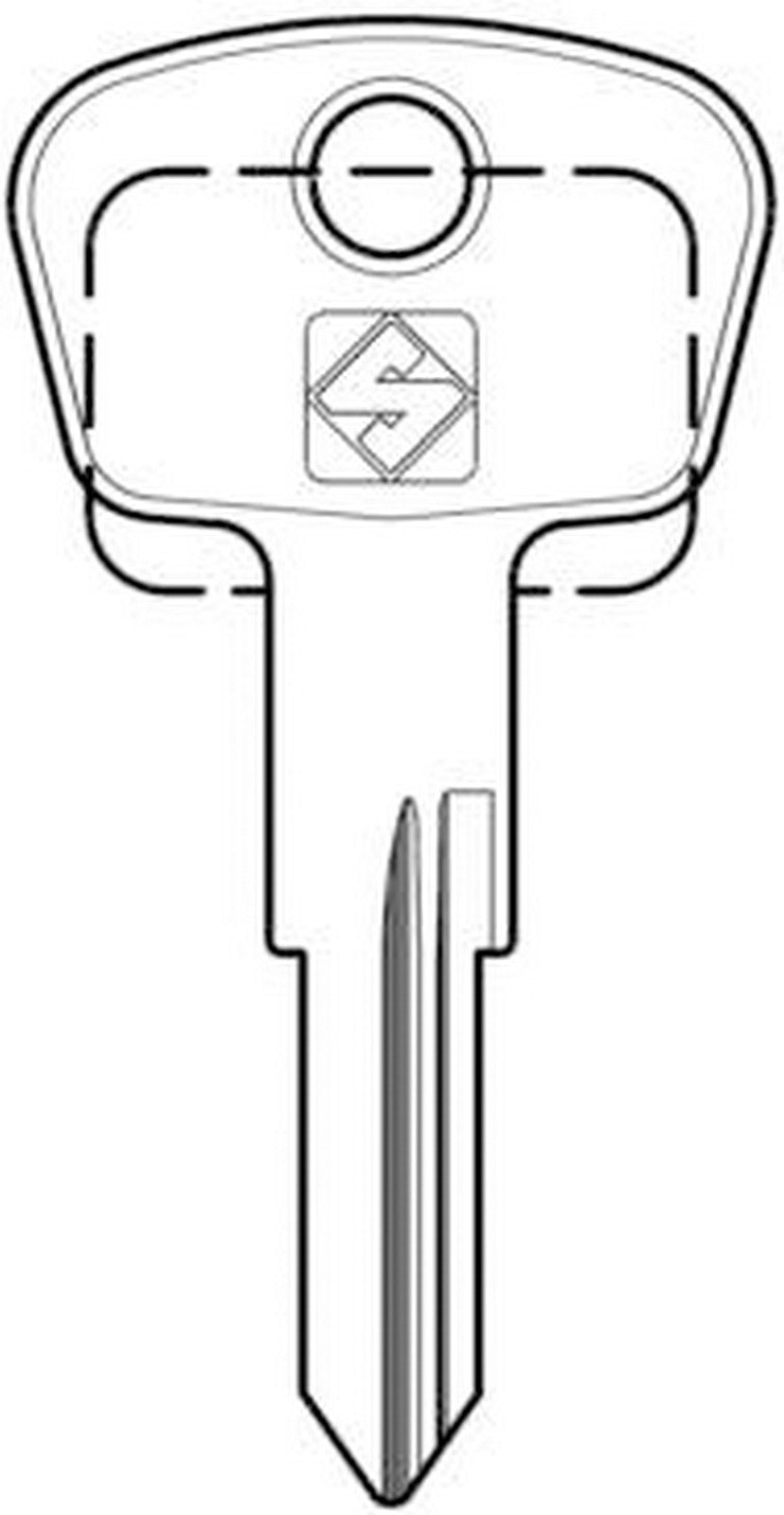 chiavi silca art. zd18 gr.9 cod:ferx.43922