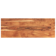 Piano Tavolo 140x60x3,8 cm Rettangolare Legno Massello Acacia