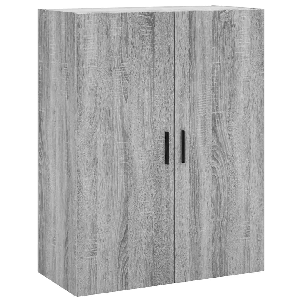 Credenza Grigio Sonoma 69,5x34x180 cm in Legno Multistrato 3196089