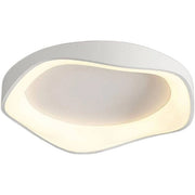 Trade Shop - Plafoniera Led A Onda Bianca 38 W Ultra Moderna Tre Colorazione Di Luce C53-b3c -