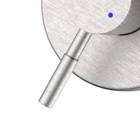 Miscelatore incasso doccia in acciaio spazzolato - Serie Antea