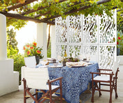 MISTRAL - Pannello in PVC traforato - Parasole Misura: 47x94 cm, Colore: bianco