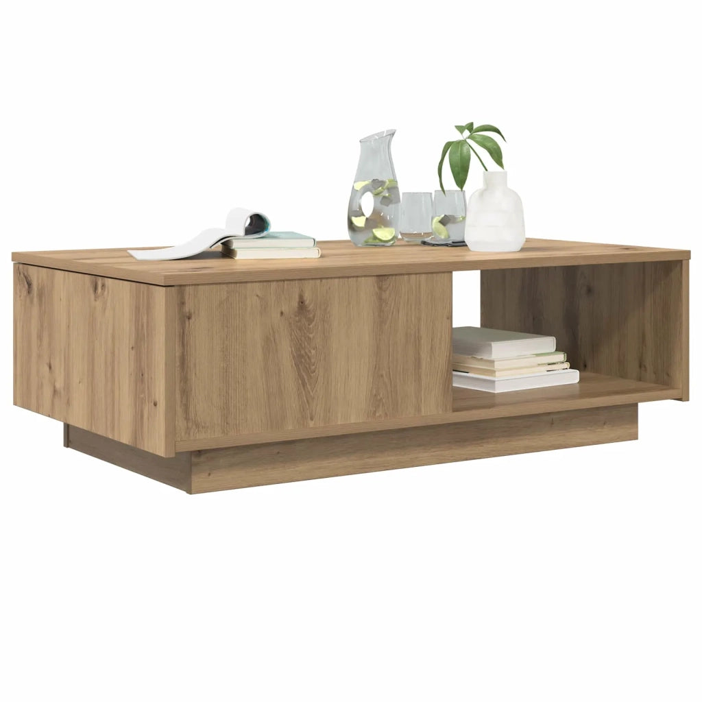 Tavolino da salotto Rovere artigianale 95 x 55 x 31 cm 8000187
