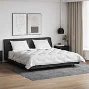 Set di piumini con cuscino 3 pcs Bianco 260 x 220 cm Microfibra