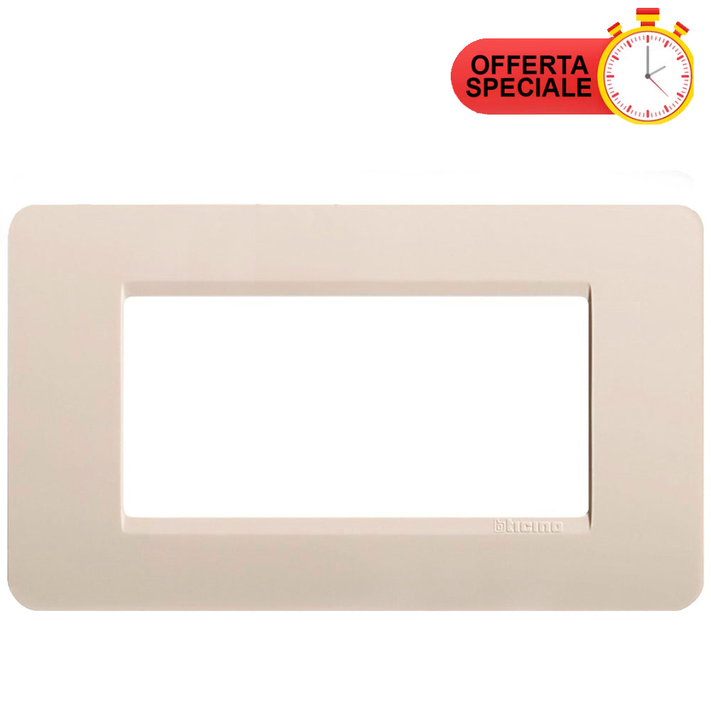 BTicino Matix Placca 4 Posti Corda AM4804CD