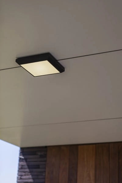 Applique esterna HELENA LED 20W 4000K grigio Lutec