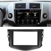 Kit di installazione per doppia console DIN - fascia di navigazione - compatibile con RAV4 2006-2012 - installazione semplice - design elegante - materiale ABS - fascia di navigazione