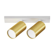 Plafoniera Maytoni Focus S 2xGU10 dimmerabile bianco-oro