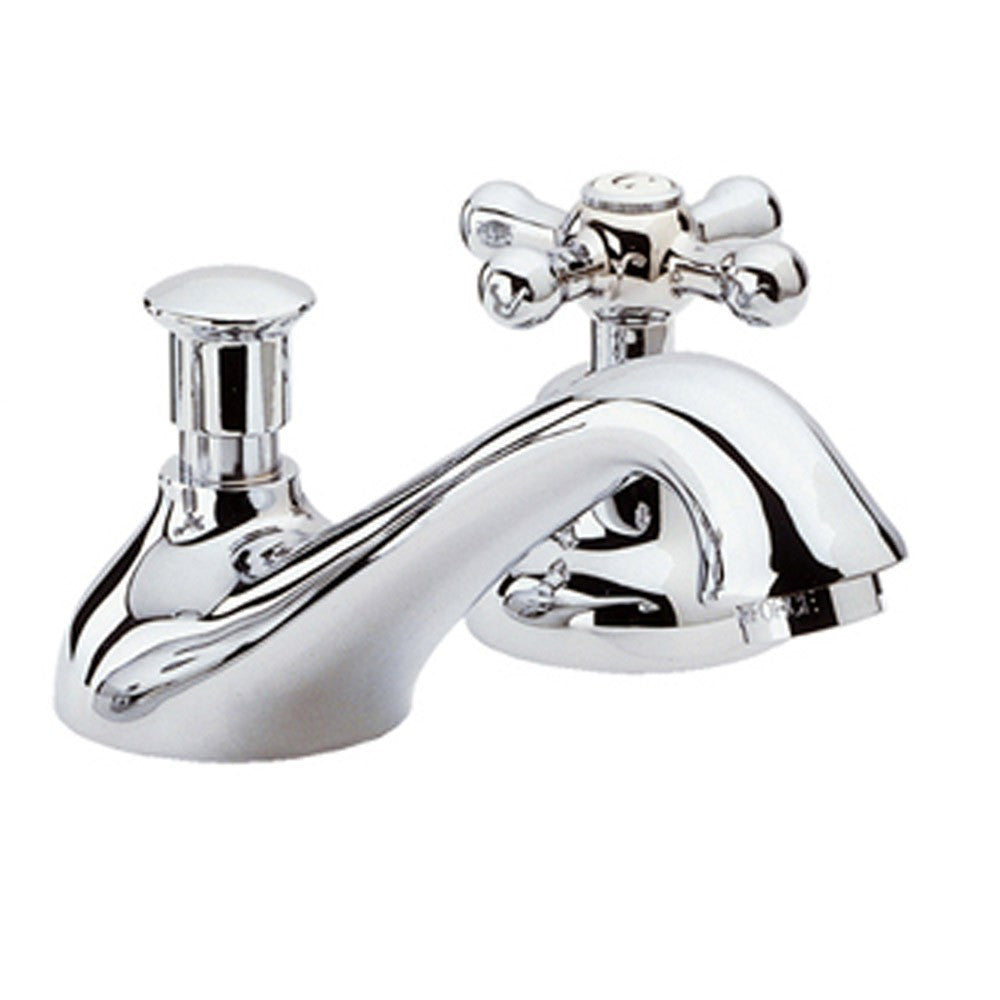 Batteria lavabo 3 fori remer stile retro serie liberty finitura oro