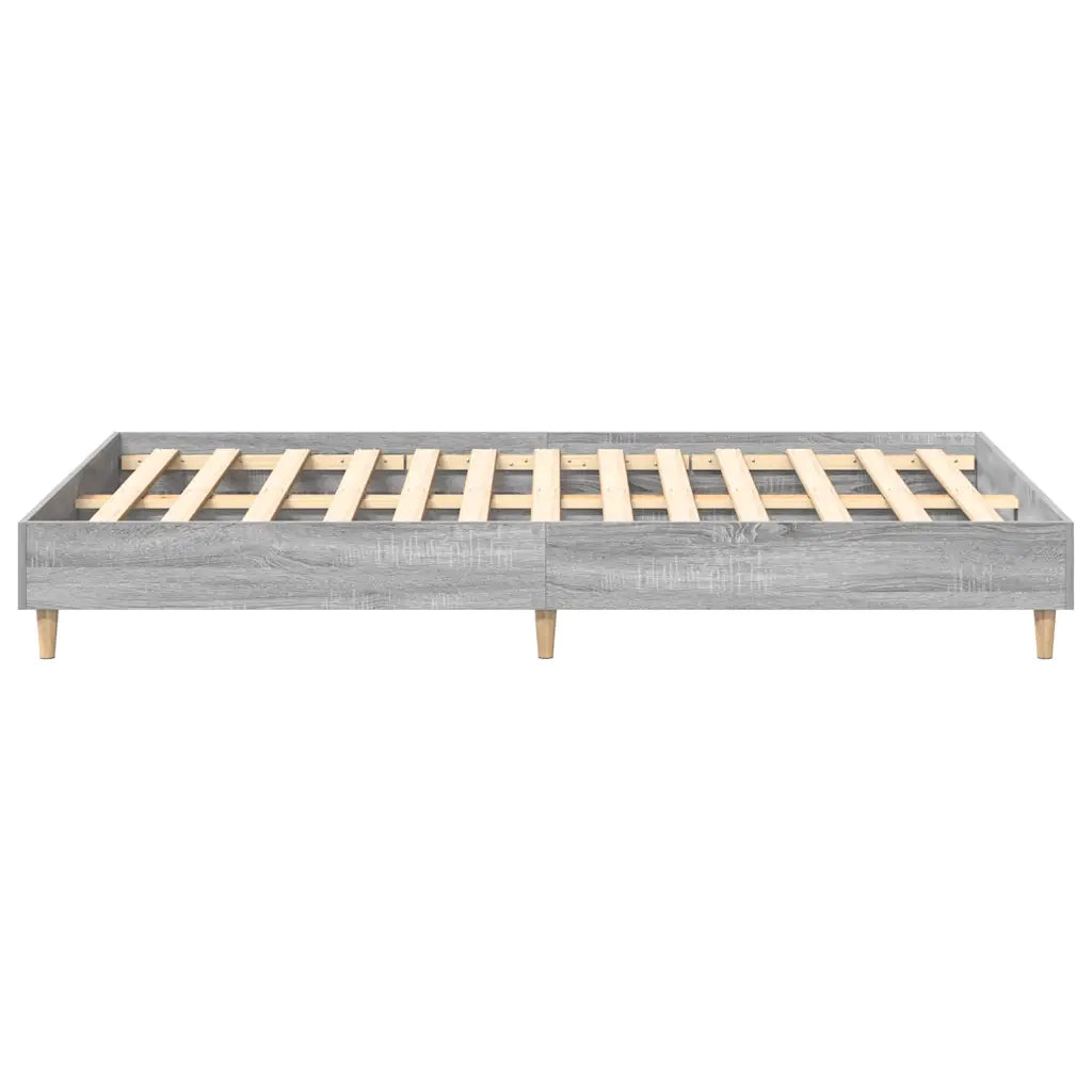 Giroletto senza Materasso Grigio Sonoma 120x200 cm Truciolato 861035