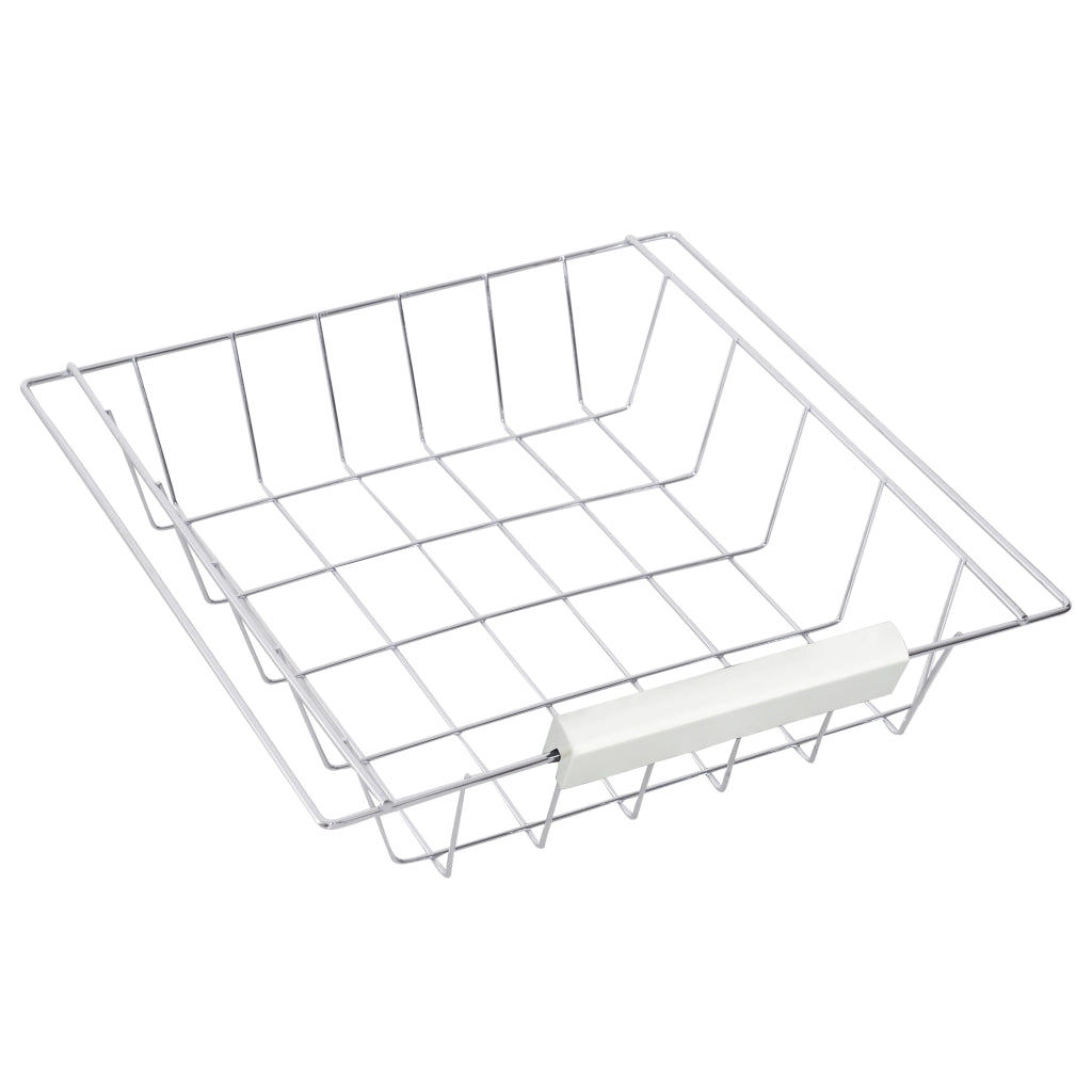 Carrello da Cucina con Cassetti e Cesti ¨C Minimal ¨C Legno di Pino Bianco 74x37x76
