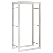 Portalegna 50 x 28 x 94 cm acciaio inox argento 02_0043717