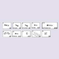 KIT DI INSTALLAZIONE PER BOX DOCCIA SERIE INDIGO