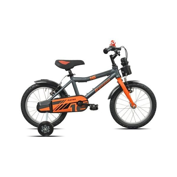 Bicicletta legnano 26l675 bimbo con rotelle grigio