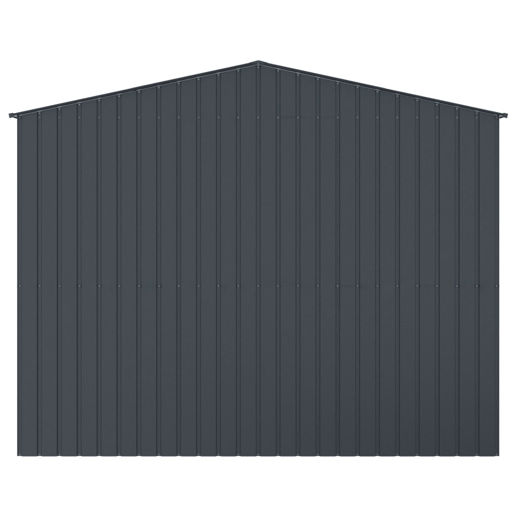 Voliera per Uccelli con Estensione Antacite 310x838x247 cm Acciaio