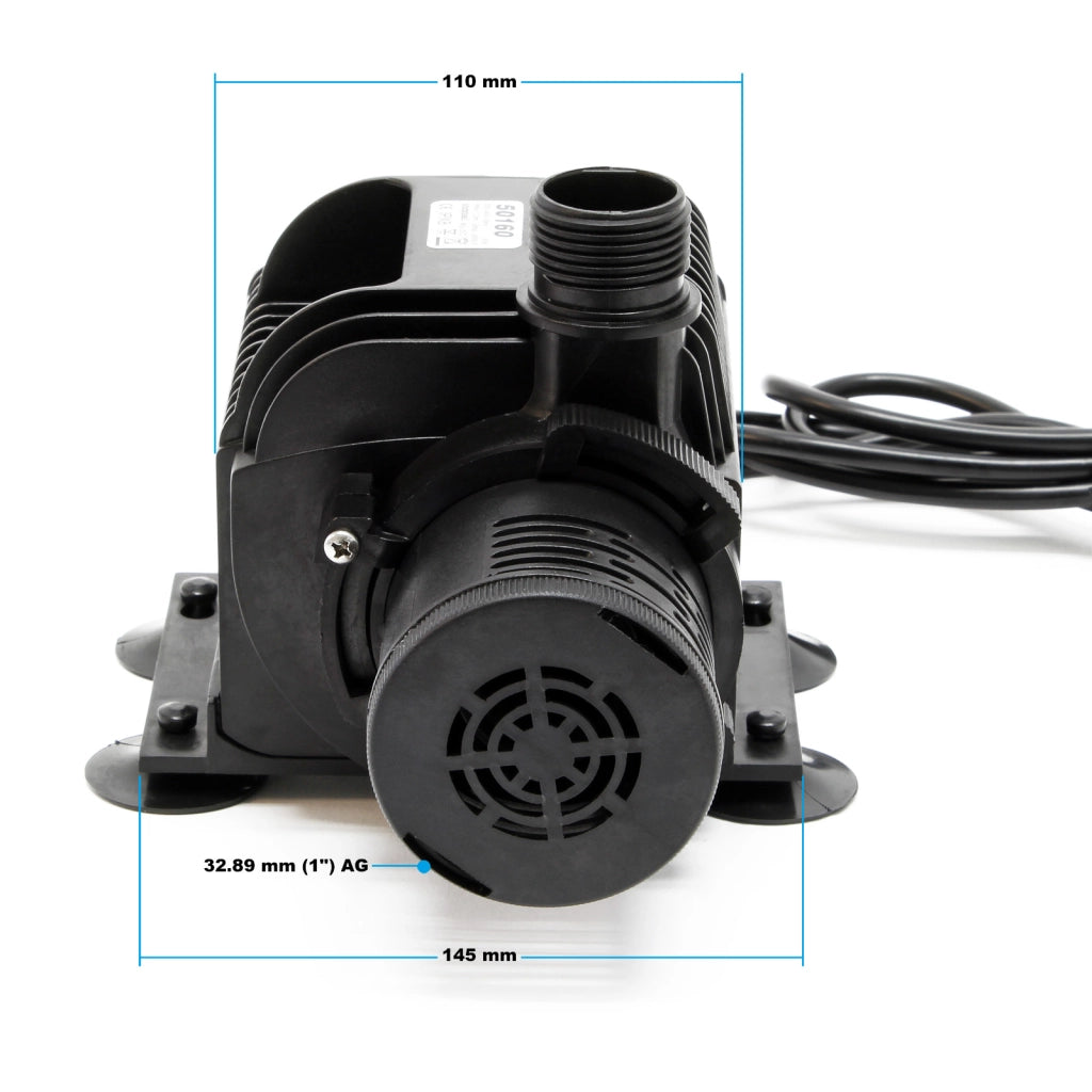 HJ-5000 ECO Pompa da laghetto 4000l/h 65W per circolazione acqua fontana