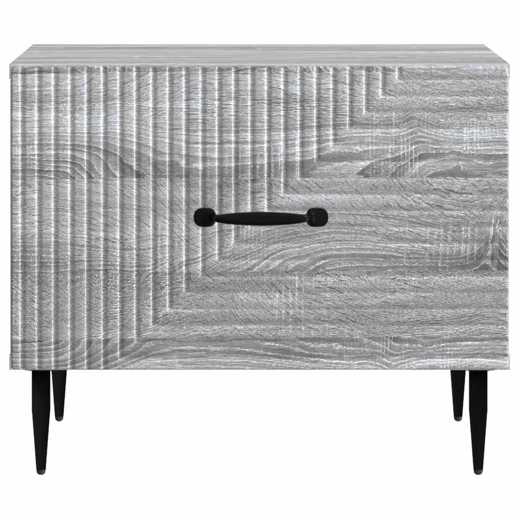 Tavolino da salotto con cassetto Grigio Sonoma 49 x 50 x 40 cm