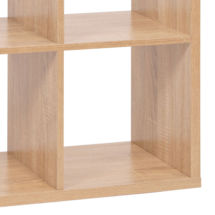 Miracle - libreria modulare in legno con 9 vani