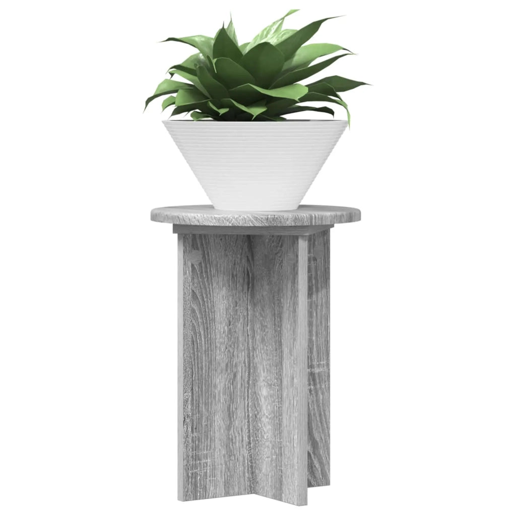 Supporto per piante 2 pcs Grigio Sonoma Ø29,5 x 40 cm 899741