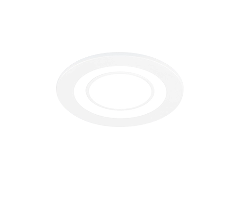 Faretto da Incasso Soffitto Bianco Tripla Accensione 8 cm Core GD Trio