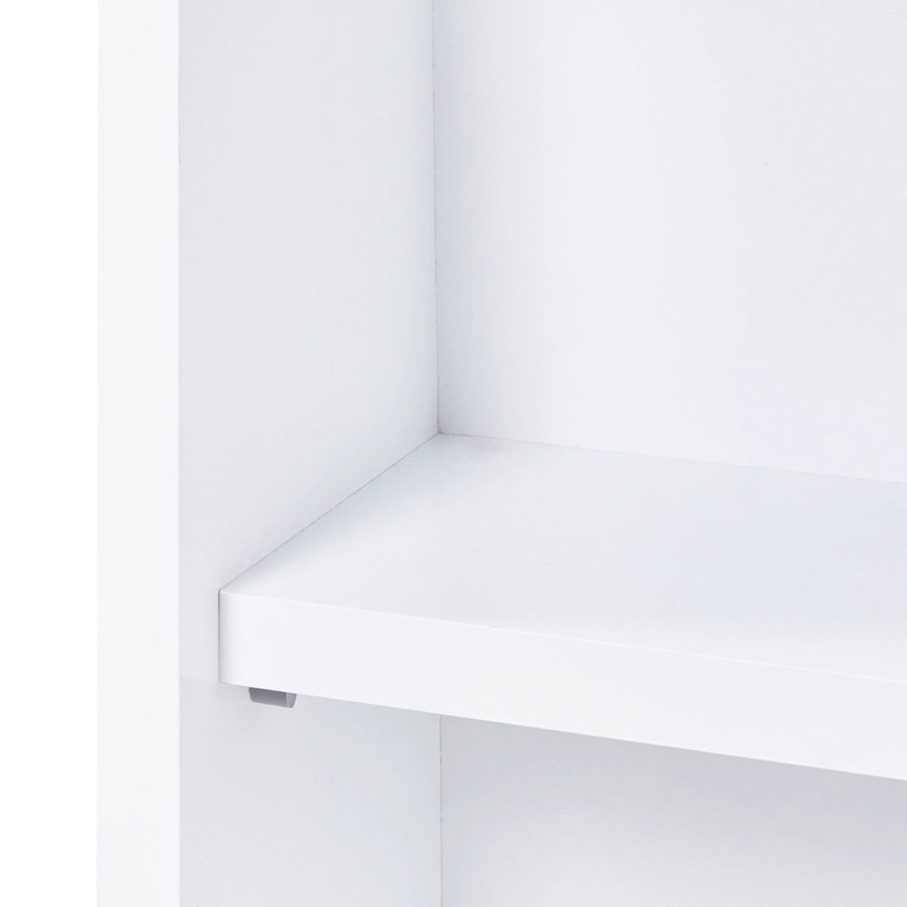 Armadietto da bagno a parete con specchio bianco MDP 60 x 60 cm Storage in stile scandinavo