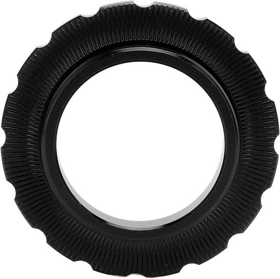 Accessori per bicicletta | Set di ruote Center Lock | Asse Hub Barrel | Anello di blocco del rotore disco | Accessorio per mountain bike (nero)