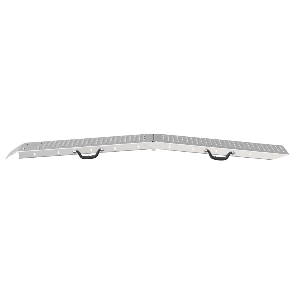 Rampe Pieghevoli 200kg per rampa 2 pcs Argento Acciaio zincato 42019250