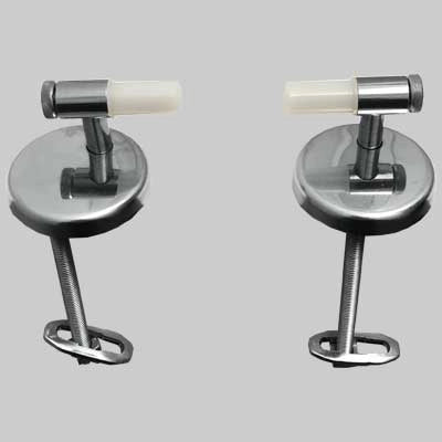 COPPIA CERNIERA ALFA UNIVERSALE REGOLABILE BASCULANTE  Cromata     MADE IN ITALY