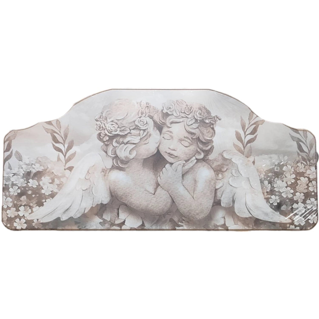 Quadro angels in flowers mix 43x93