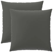 Federa 2 pcs HEERLEN Antracite 65 x 65 cm Poliestere 913003