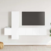 Set Mobile TV 5 pz Bianco in Truciolato cod mxl 33896