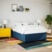 Giroletto senza Materasso Blu 140x190 cm in Tessuto 3284477