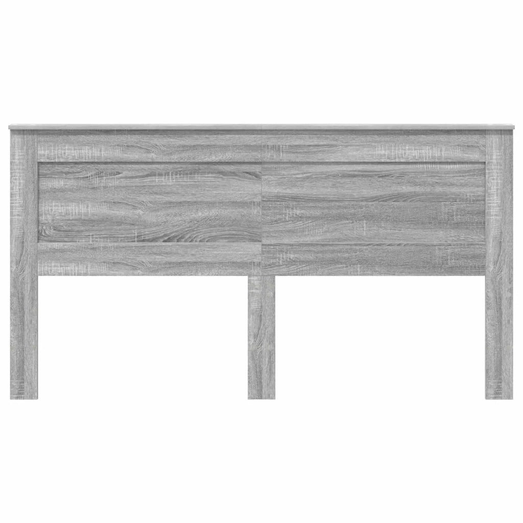 Testiera | Testata con Testiera | Testata Grigio Sonoma 200 cm Legno multistrato