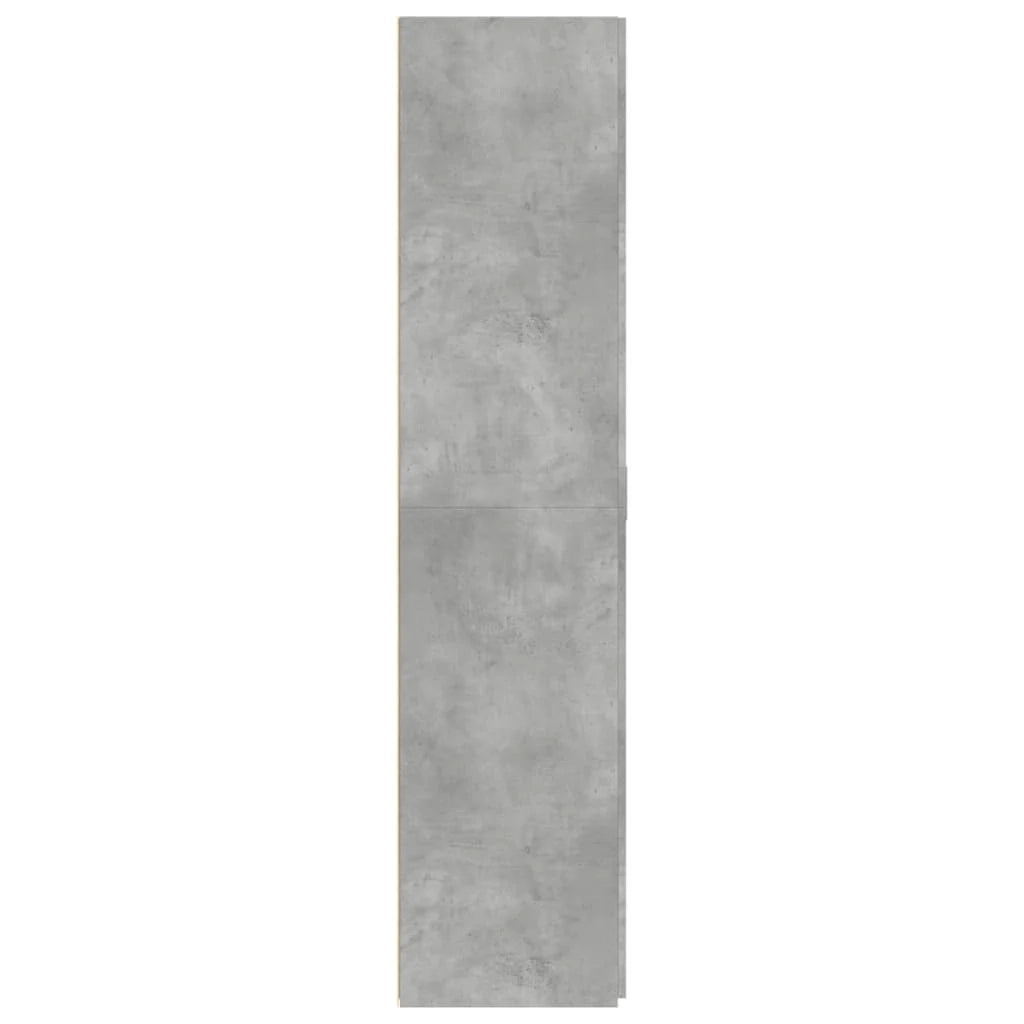 Buffet credenza cassettiera mobiletto mobile contenitore organizer cucina soggiorno salotto alto 70 x 42,5 x 185 cm legno ingegnerizzato grigio 02_0034716