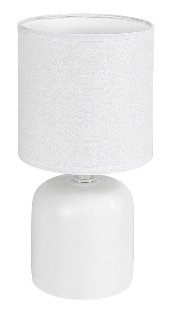 Lampada da tavolo Daphni bianca ceramica 1xE14 Rabalux