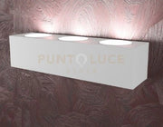 AREA APPLIQUE 6 LUCI BIEMISSIONE GRIGIO 1127-A6-GR