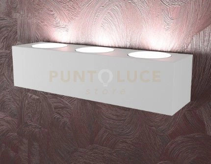 AREA APPLIQUE 6 LUCI BIEMISSIONE GRIGIO 1127-A6-GR