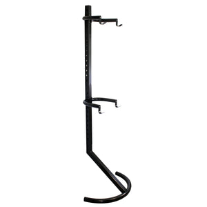 Portabici a muro per appendere 2 bici 90 kg, con bracci di supporto regolabili, Portabiciclette a parete