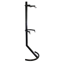 Portabici a muro per appendere 2 bici 90 kg, con bracci di supporto regolabili, Portabiciclette a parete