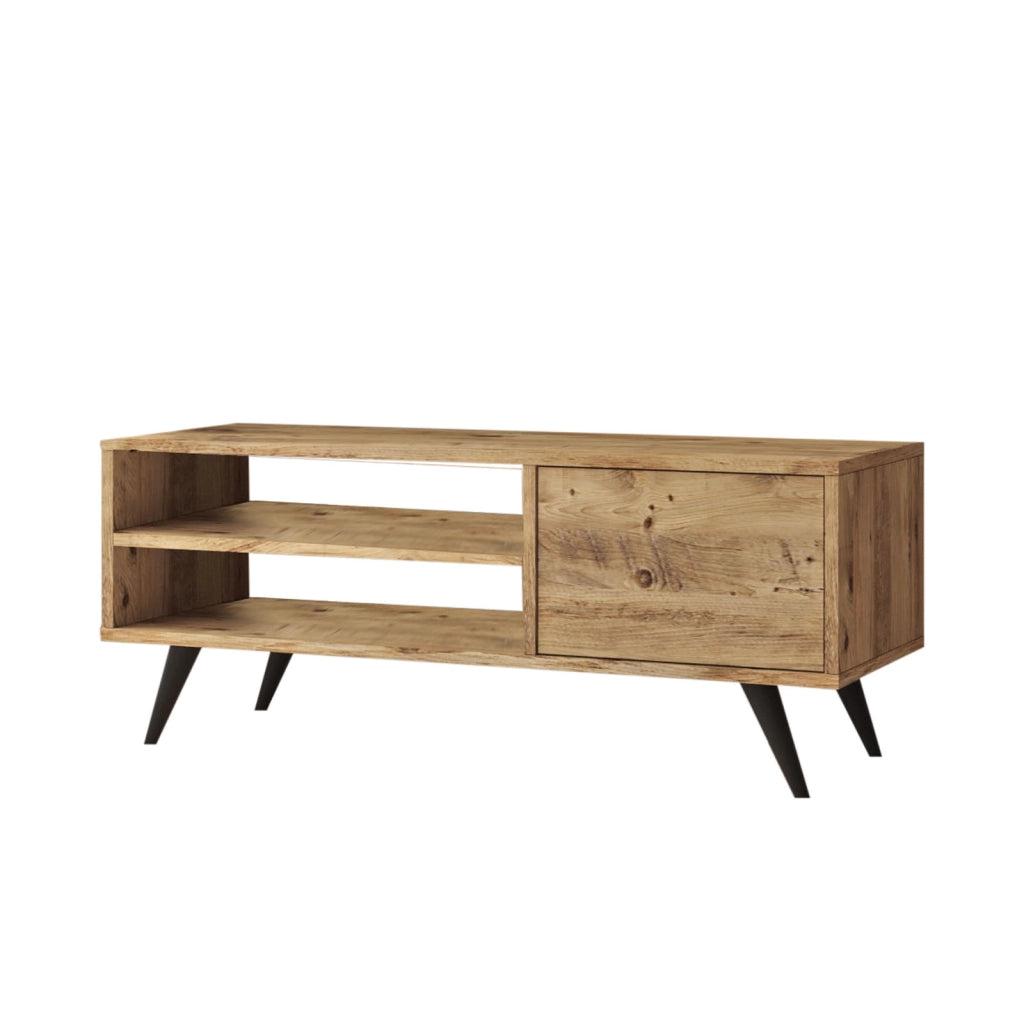 Porta TV in legno "Imo" - 110 x 40 x 44 cm - Marrone